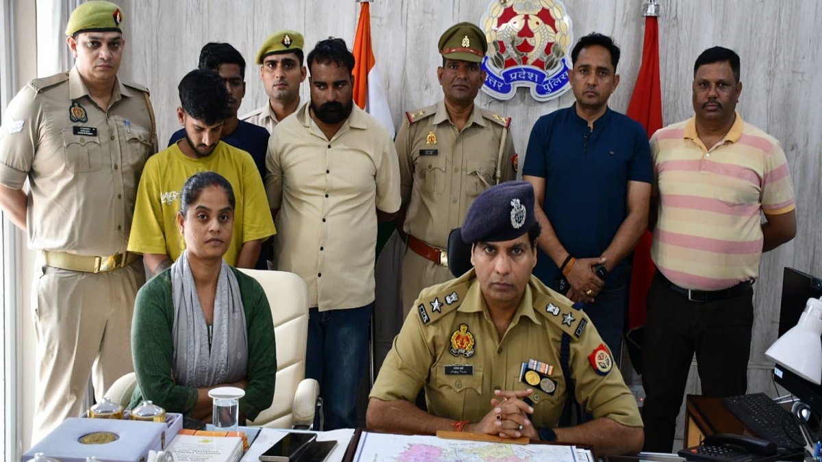 muzaffarnagar news three criminals linked to a cambodian gang of cyberthieves arrested in muzaffarnagar