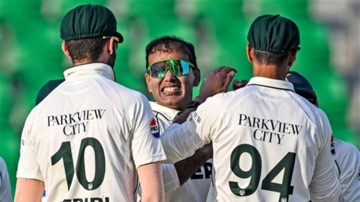 pak vs sa 1st test day 2 report babar azam noman ali pakistan takes lead