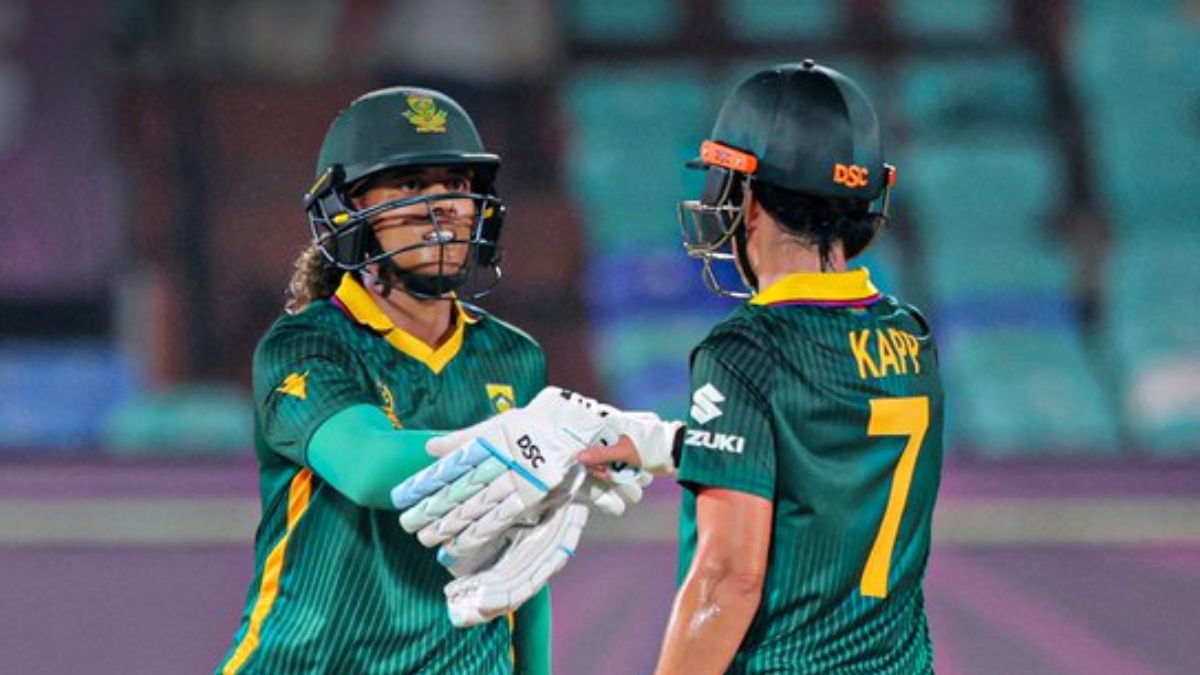 sa vs ban south africa beat bangladesh icc women world cup marizanne kapp chloe tryon nadine de klerk