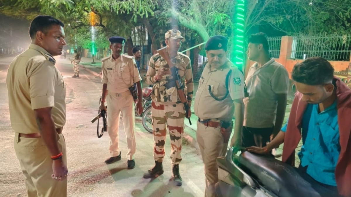 saran election watch ssp oversees security ahead of polls