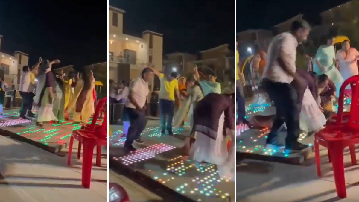 woman suffers heart attack while dancing on karva chauth video of death captured on camera