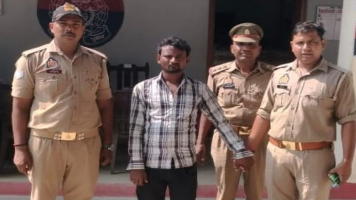 ghosi girl trafficking main accused arrested in rajasthan human trafficking case