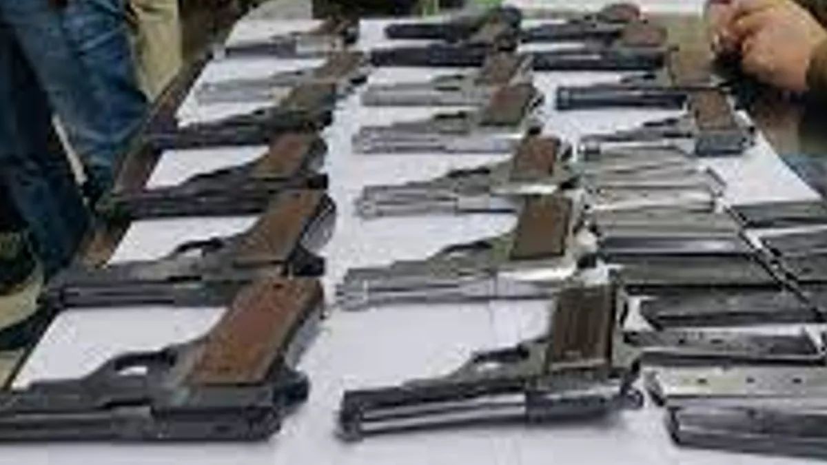 munger illegal arms demand surges ahead of bihar elections