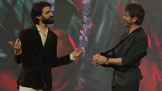 अभिनेता राघव जुयाल और शाह रुख खान