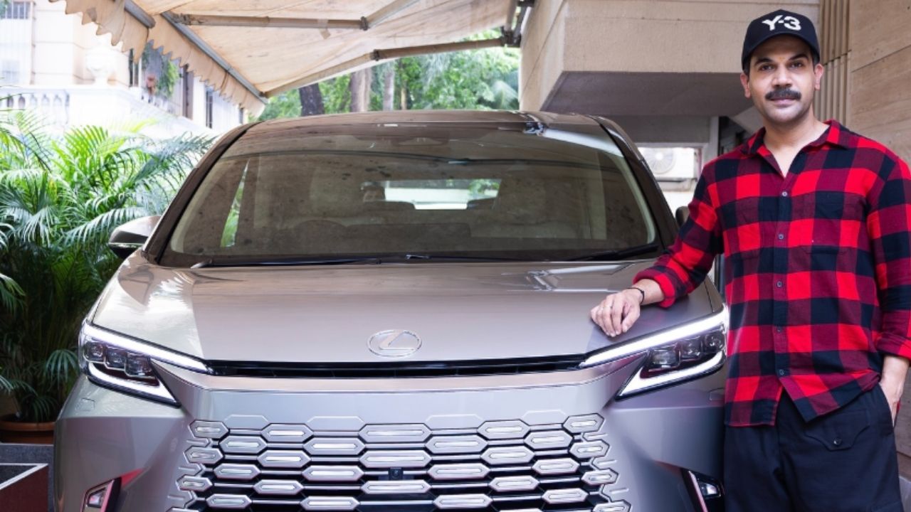 rajkummar rao buys ultra luxury lexus lm 350h hybrid mpv price 2 crore 10 lakh and features