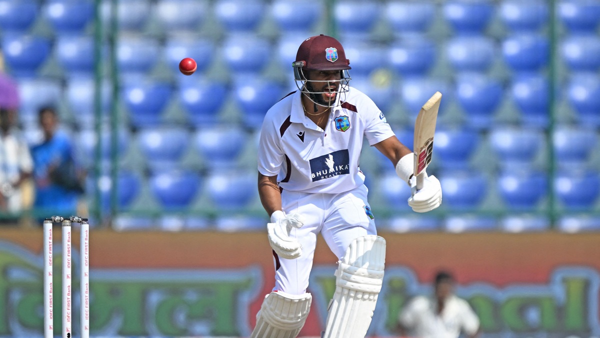 india vs west indies 2nd test shai hope hammers test century after 2967 days creates all time record for west indies