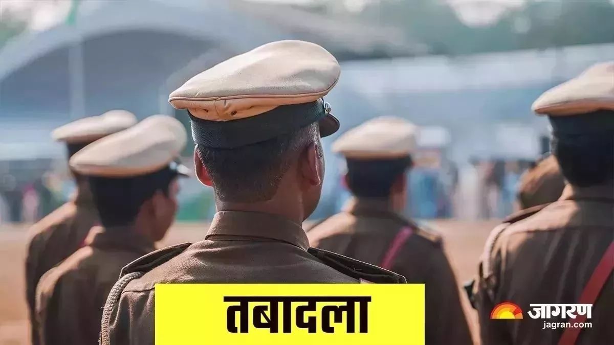 up police department transfers two inspectors four constables punished in sultanpur