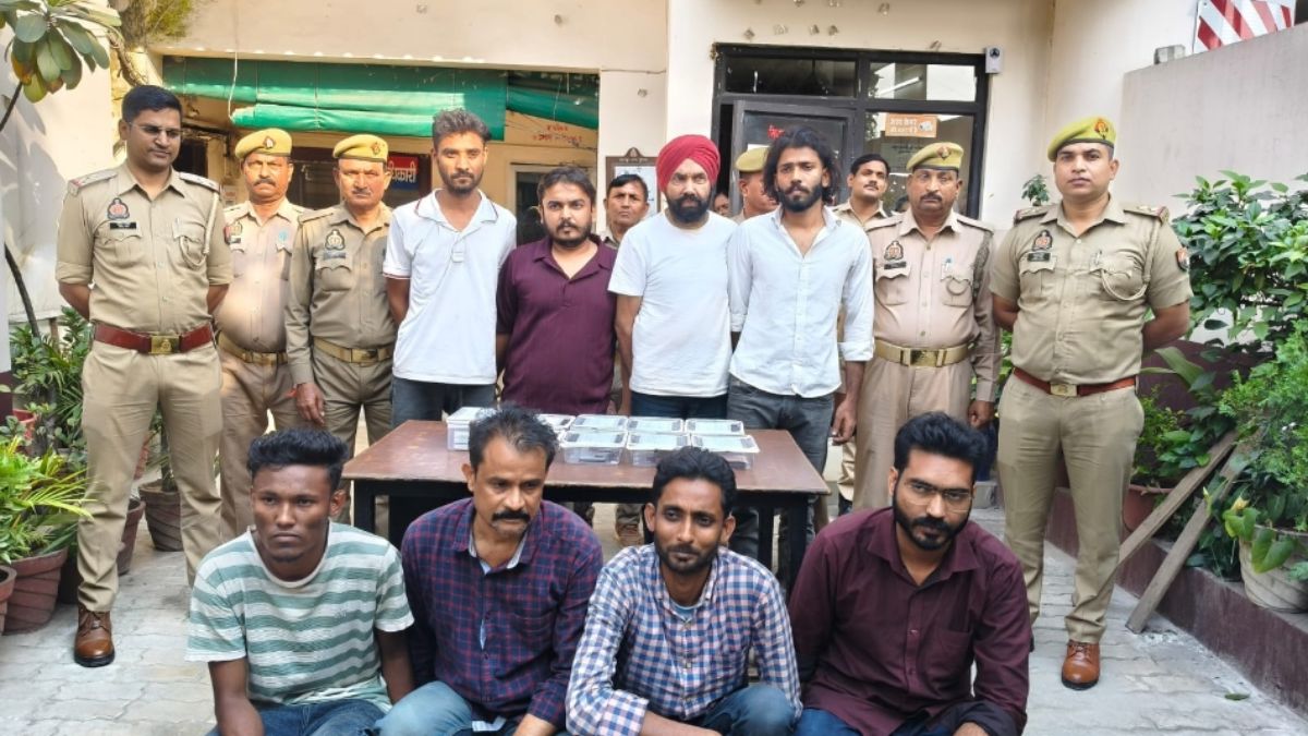 interstate cyber fraud gang busted in kanpur 8 arrested