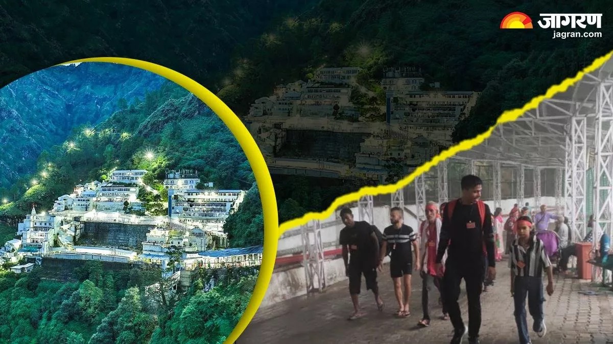crowds of devotees have reduced at vaishno devi and now devotees can easily visit the andhkumwari shrine read about the weather