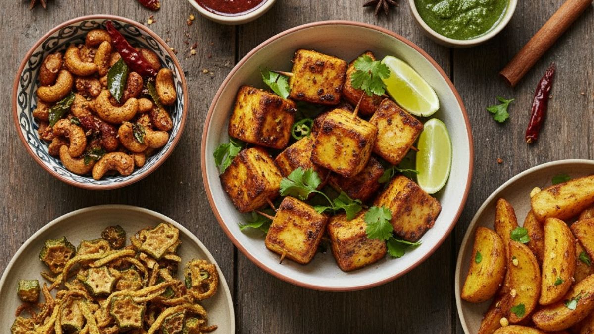 diwali snacks made effortlessly in an air fryer no oil needed