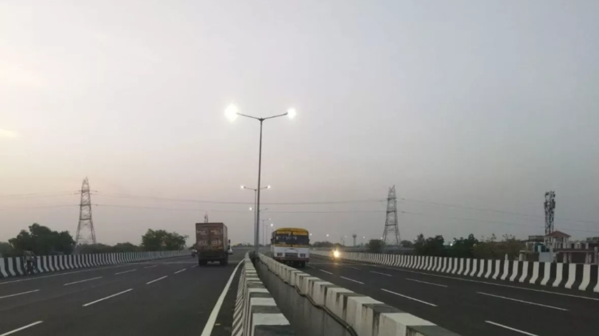 elevated flyover from ashram to faridabad vipul goyal announces project