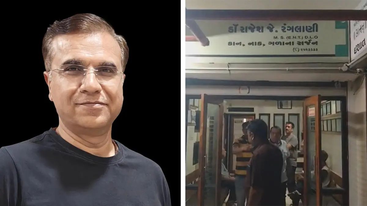 gujarat doctor suicide ent specialist found dead in bhavnagar hospital