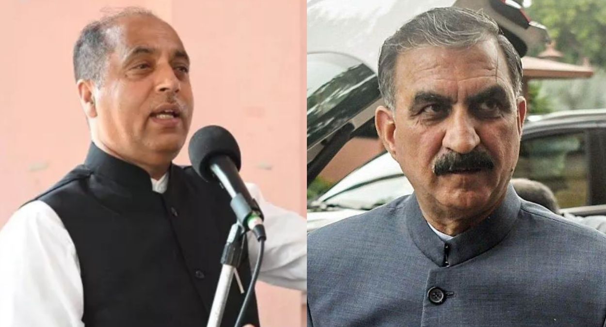 excm jairam thakur accuses cm sukhu of false certification