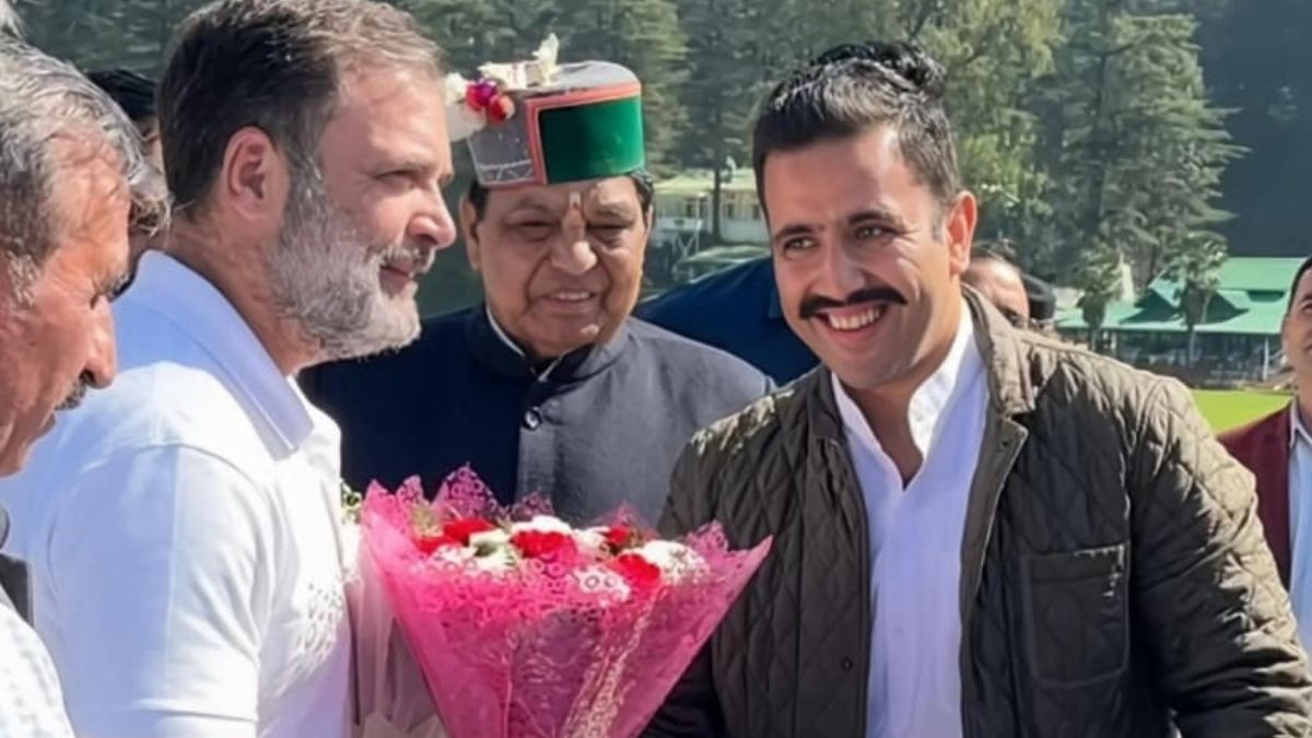rahul gandhi reached shimla after virbhadra singh statue inauguration what is schedule