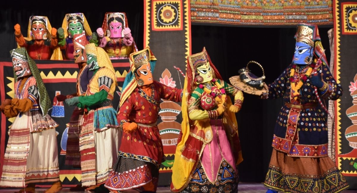 gorakhpur rang mahotsav ramayana comes alive with puppets