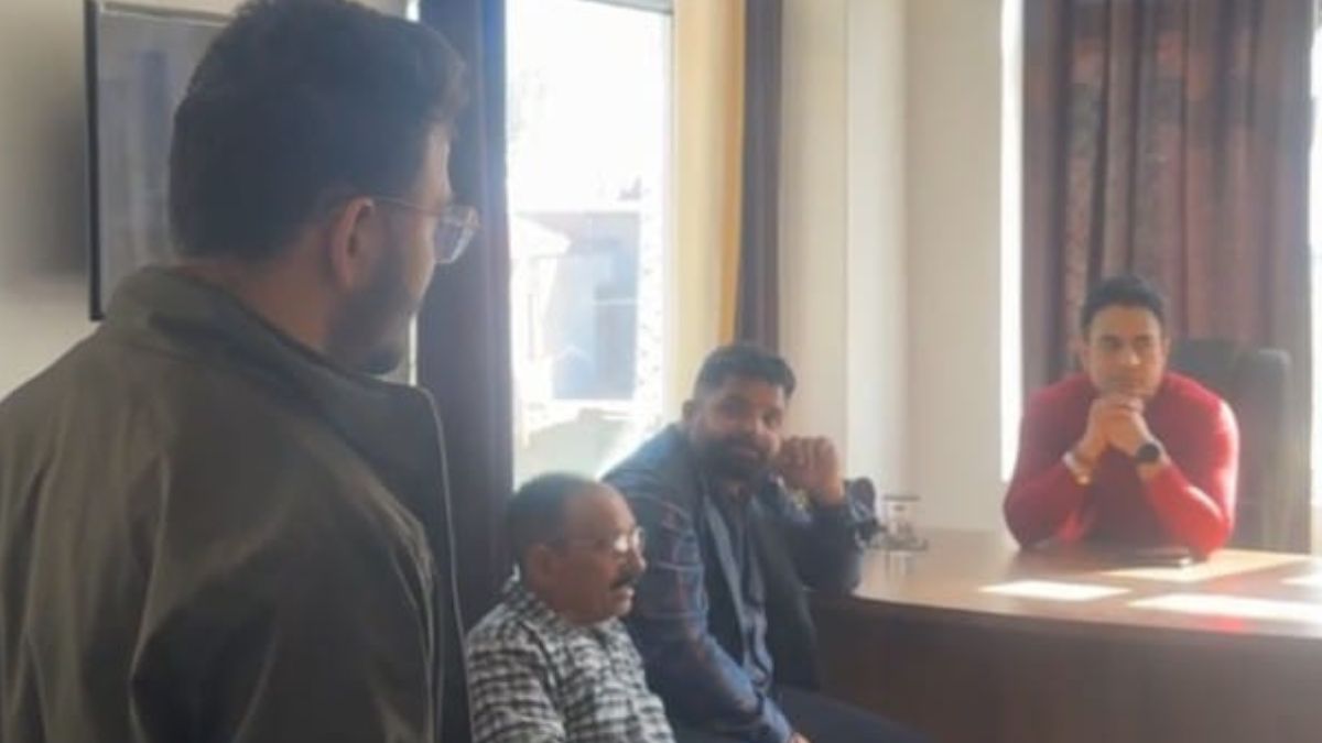 himachal doctor abusive language video viral mla visits hospital