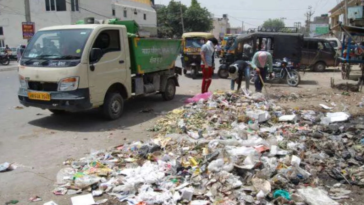 greater noida sector residents protest waste collection fee submit memorandum