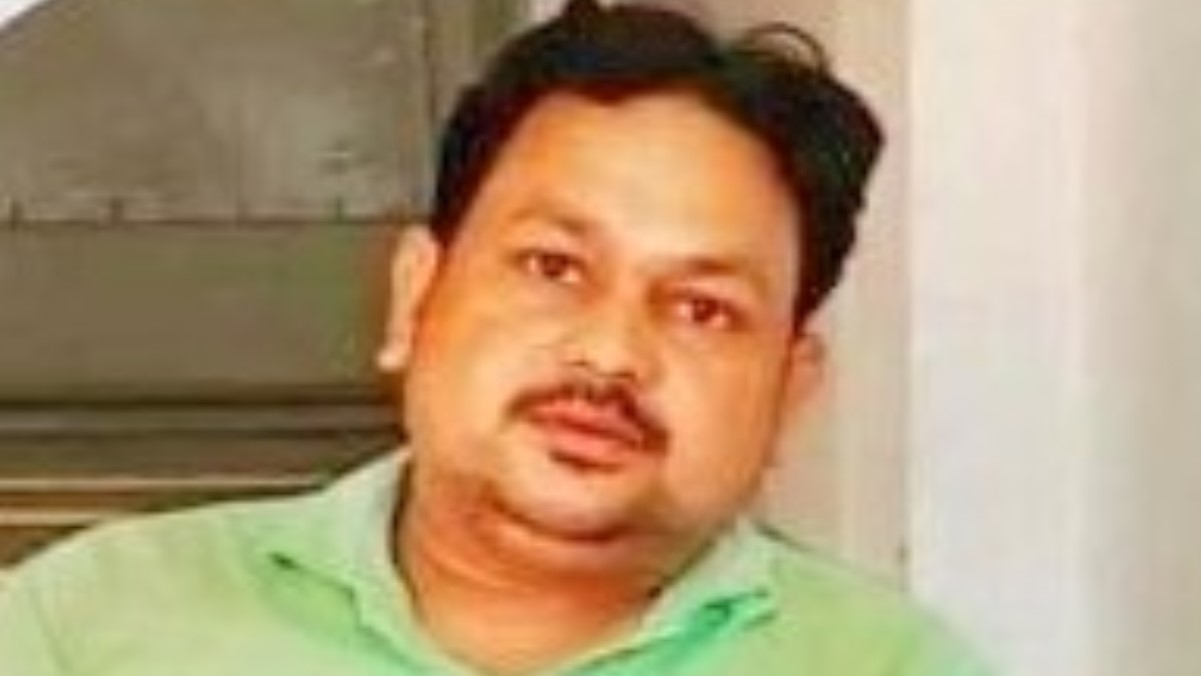 teacher catches fire after high voltage wire falls in ballia