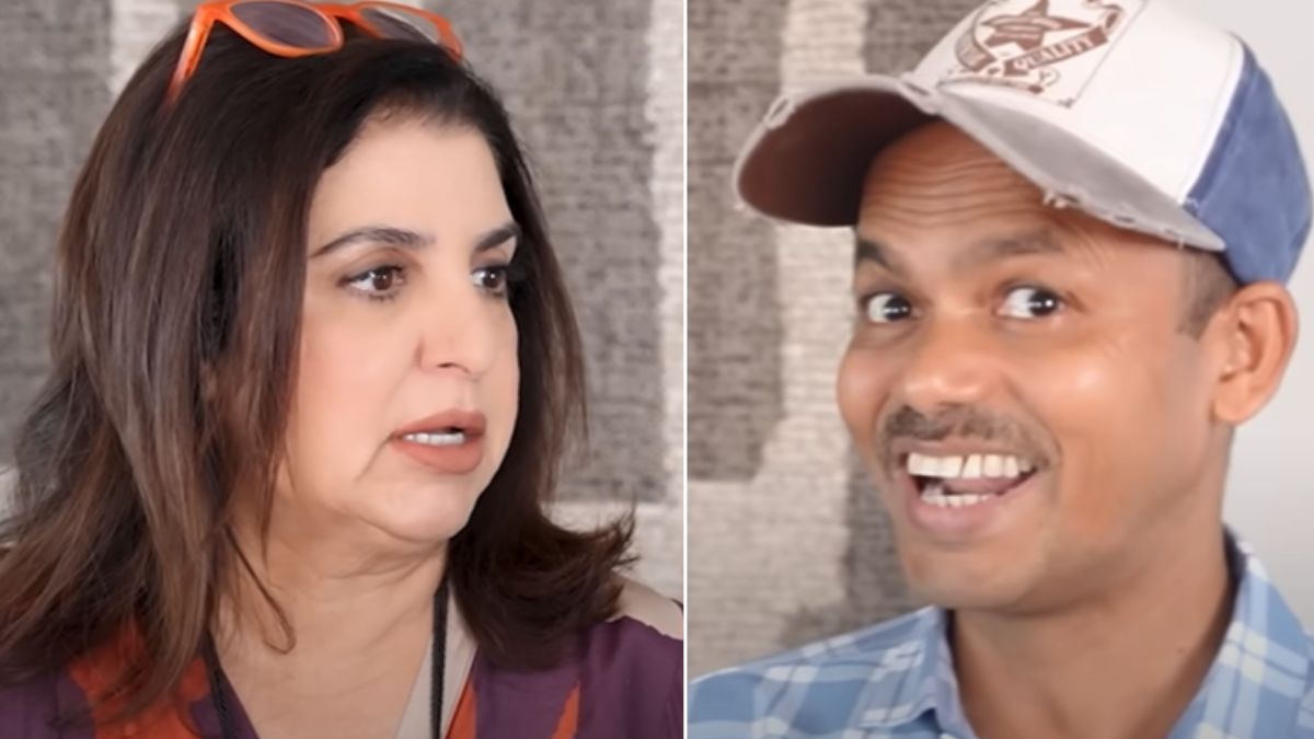 farah khan shocked as her cook dilip praises her in latest youtube vlog with singer shaan family