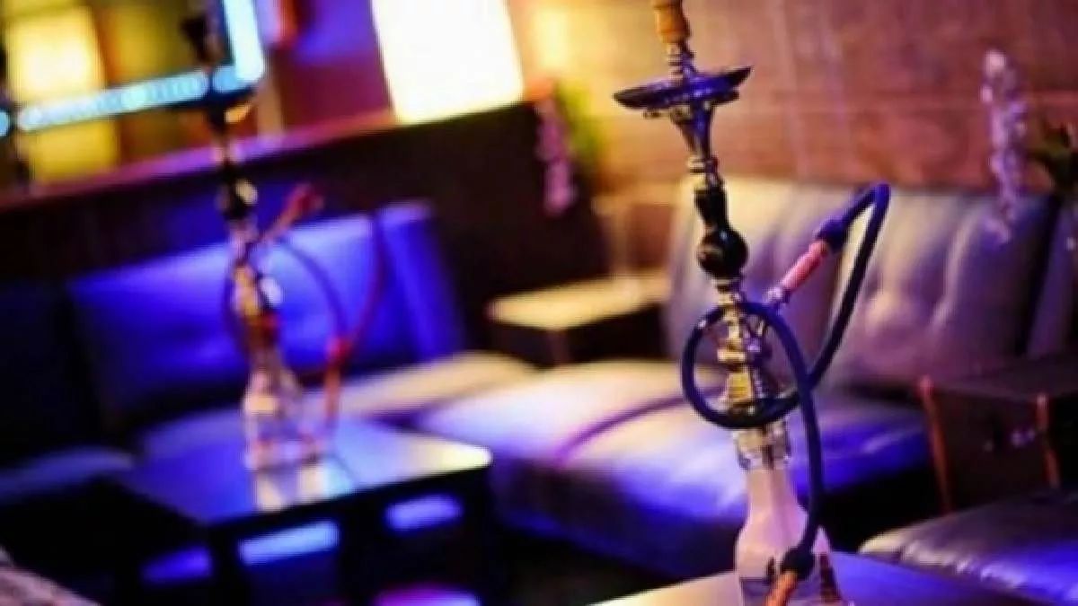 unnao hookah bar busted at pizza cave owner arrested