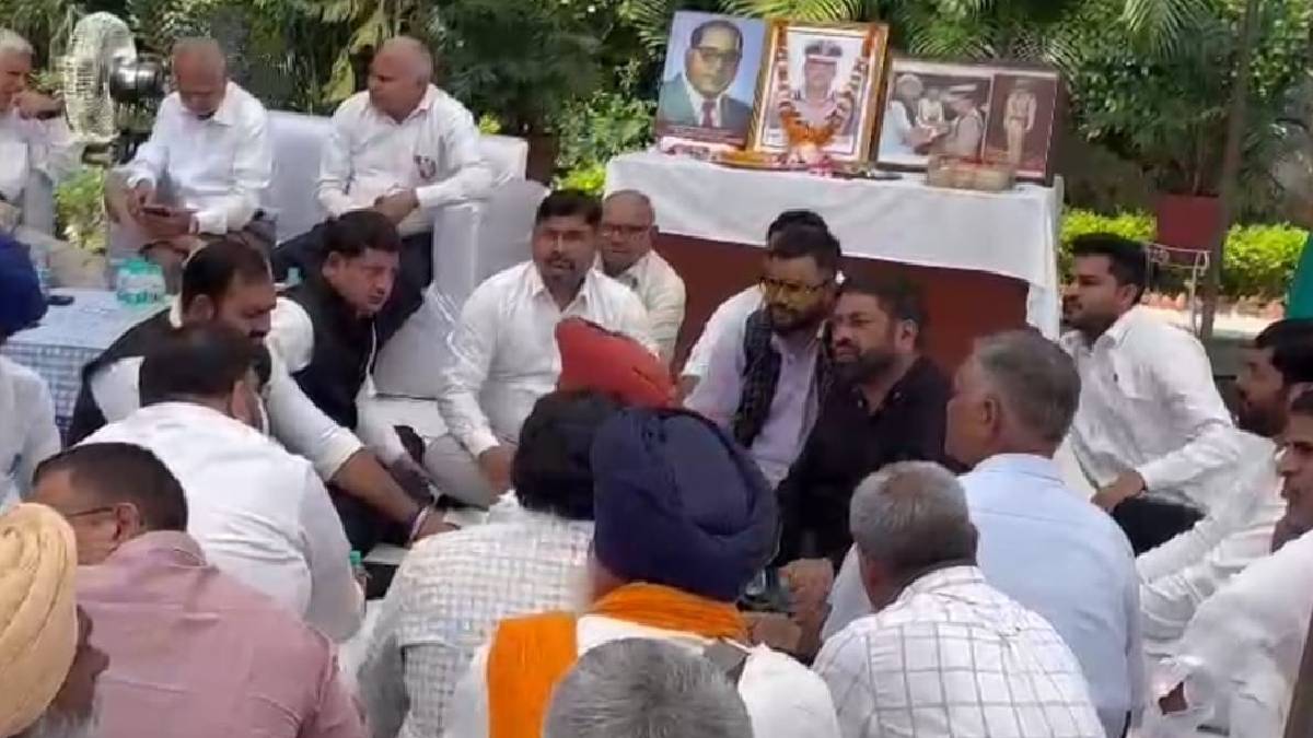 ips puran suicide case nyay sangharsh morcha announces siege of punjab raj bhavan today police prepare to stop them