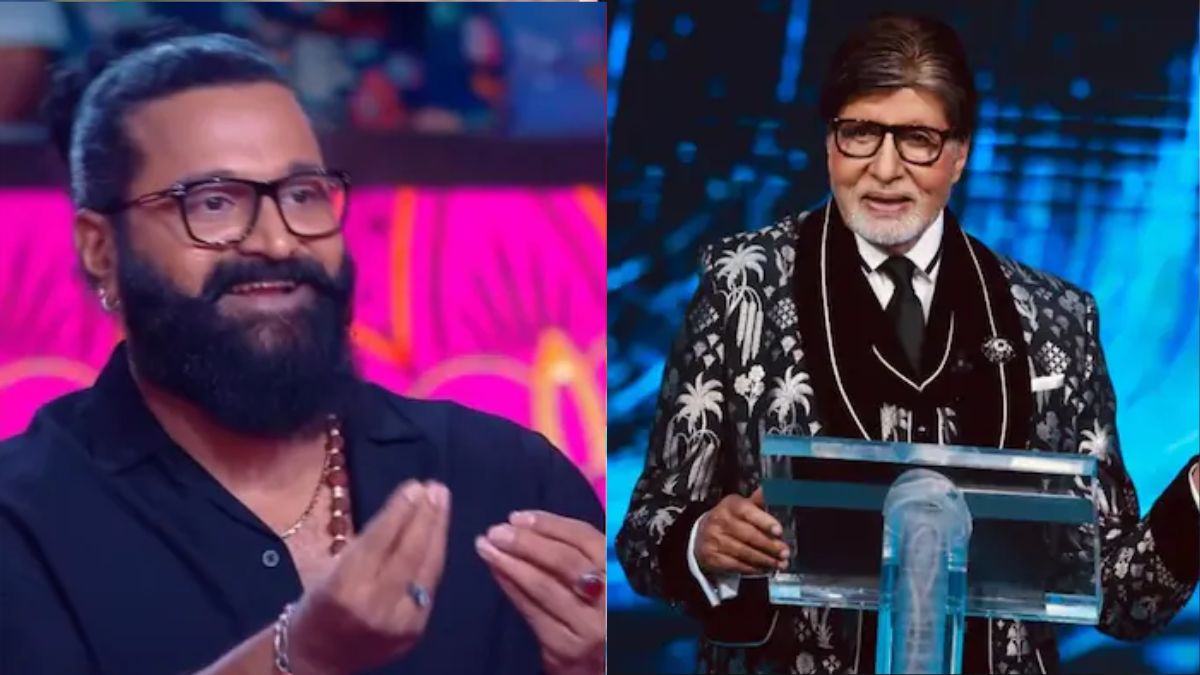 kbc 17 amitabh bachchan asks rishab shetty to give him 7 lakh rsregarding to a question kantara star gives him a gift