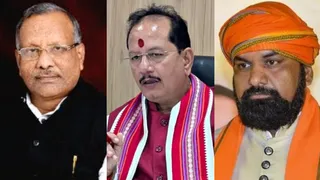 तारकिशोर प्रसाद, विजय सिन्हा और सम्राट चौधरी।