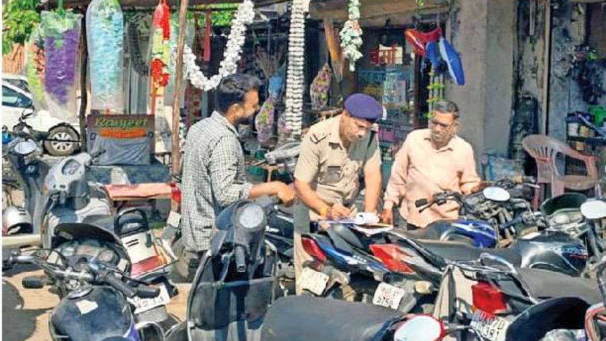 doon police crack down on encroachment issues 523 challans