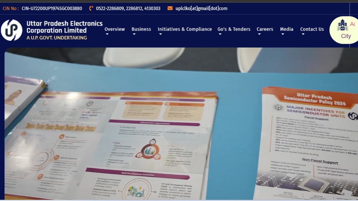 uplc launches new website boosting it and electronics sector in uttar pradesh
