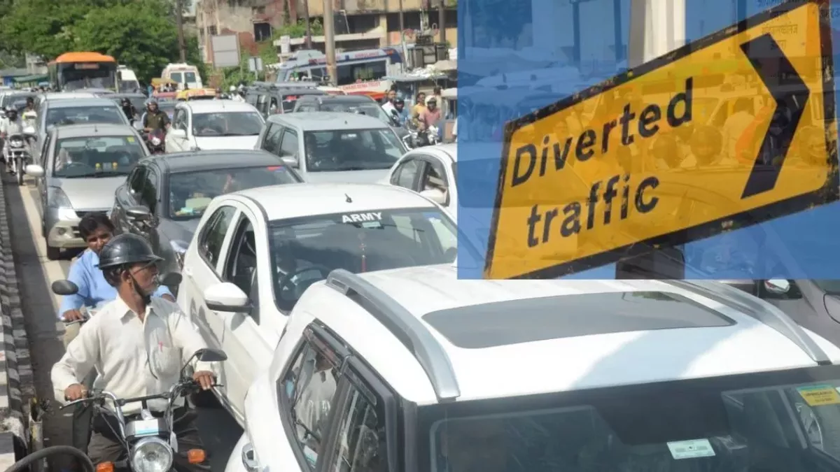 meerut route diversion vehicle entry banned in markets from october 17