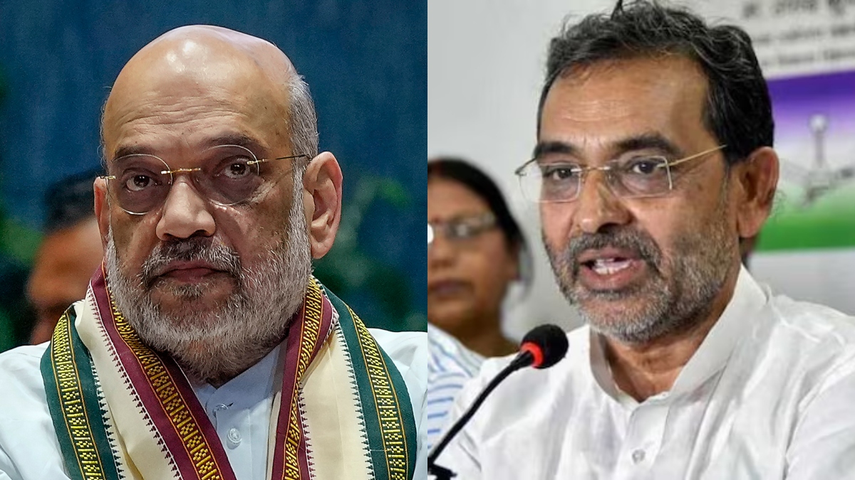 upendra kushwaha meets amit shah nda alliance status after seat sharing dispute