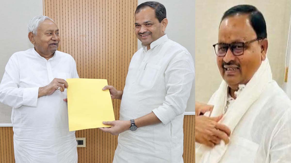 jdu candidate gopalpur who is bulo mandal jdu candidate gopalpur bhagalpur blessed by bihar cm nitish kumar while opposed by gopal mandal in bihar election 2025