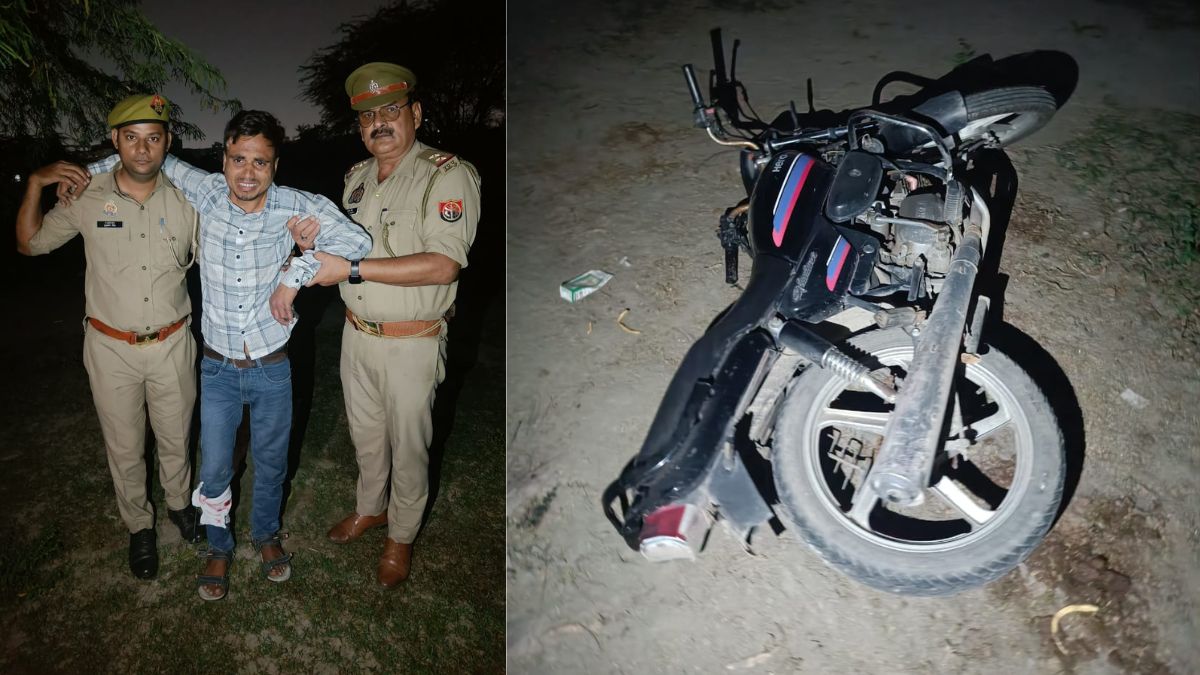 ghaziabad encounter notorious criminal injured arrested after police shootout