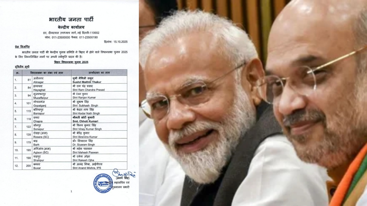 bjps surprising decision ticket to twicefailed candidate