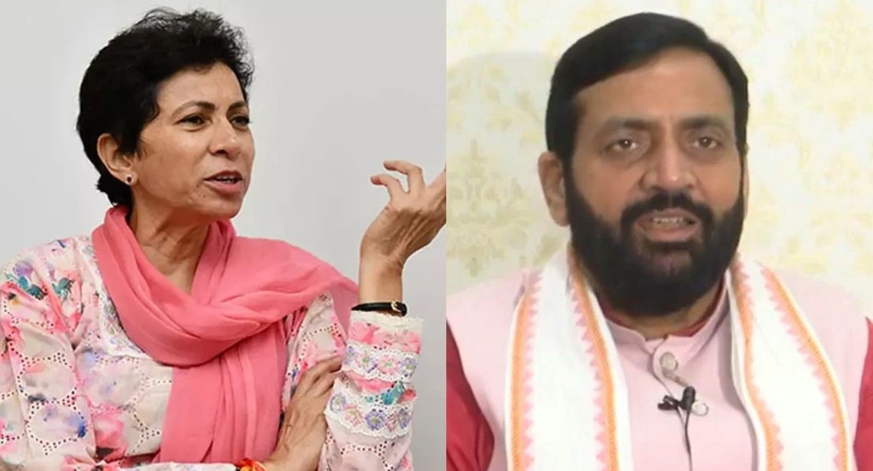 haryana government criticized over officer suicides congress mp shailja