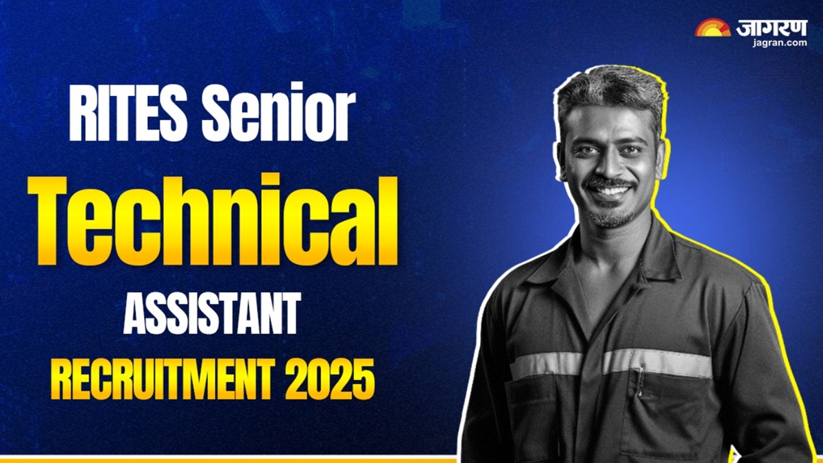 rites recruitment 2025 application start for the post of senior technical assistant see here eligibility and other details