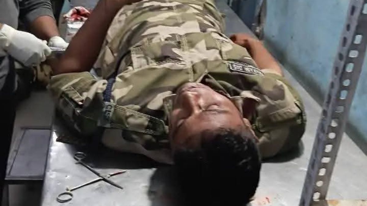 saran road accident two dozen cisf jawans injured in bus truck collision