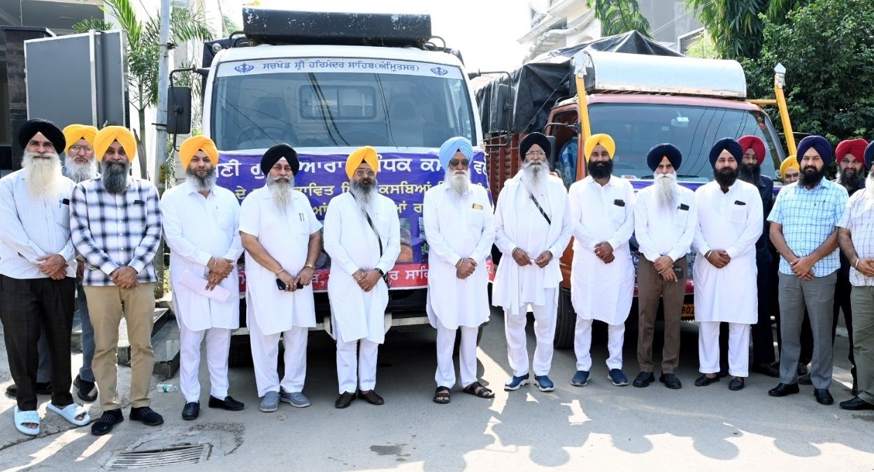 shiromani committee sends more relief trucks for flood victims