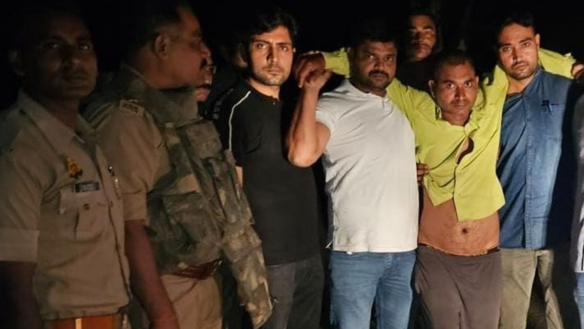 police encounter two arrested after shootout one injured