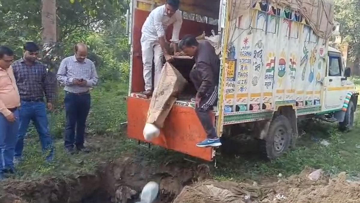 750kg paneer 300kg mawa destroyed in ghaziabad due to poor quality