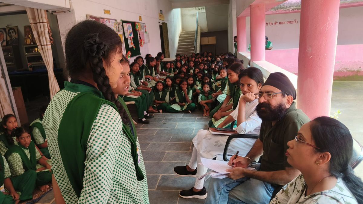 gumla school students accuse teachers of undergarment washing husband night stay