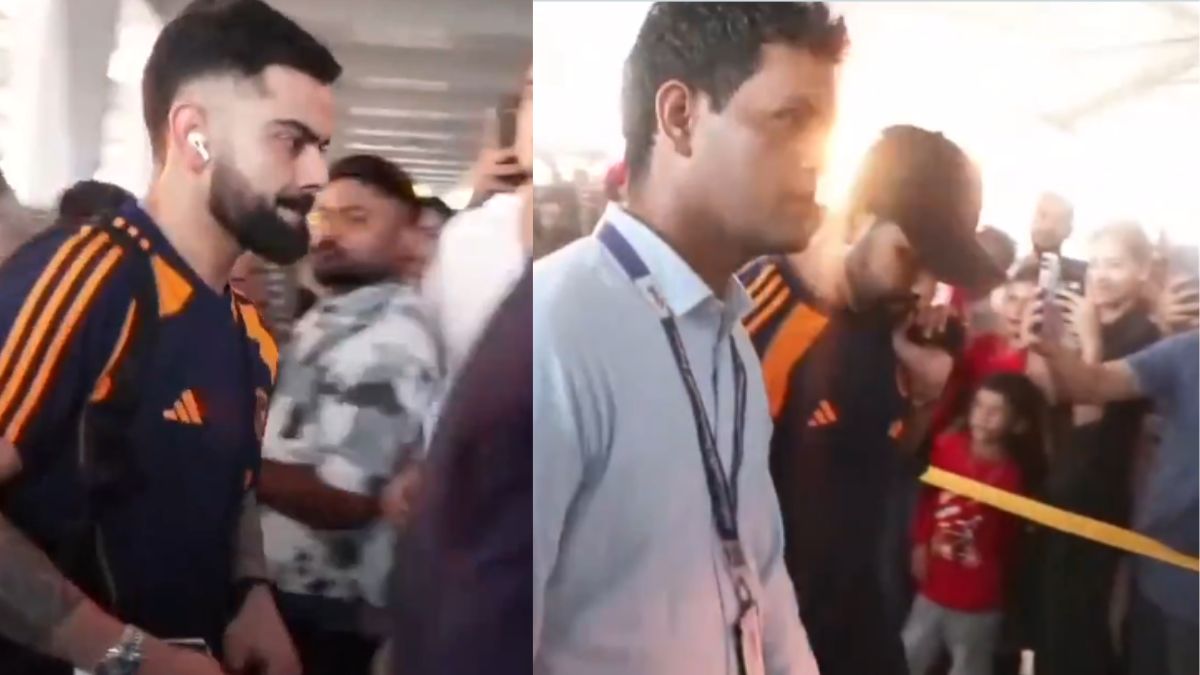 ind vs aus virat kohli rohit sharma took flight as team india leave for australia in two batches