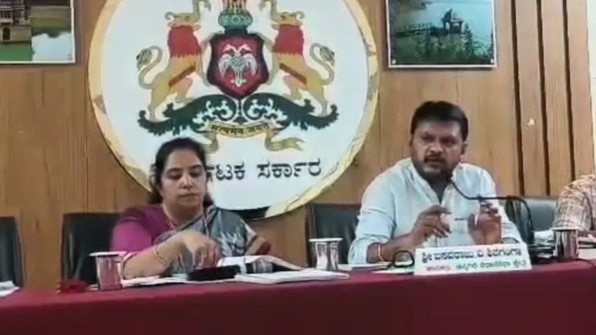 karnataka congress mla sexist remark on pregnant officer sparks row