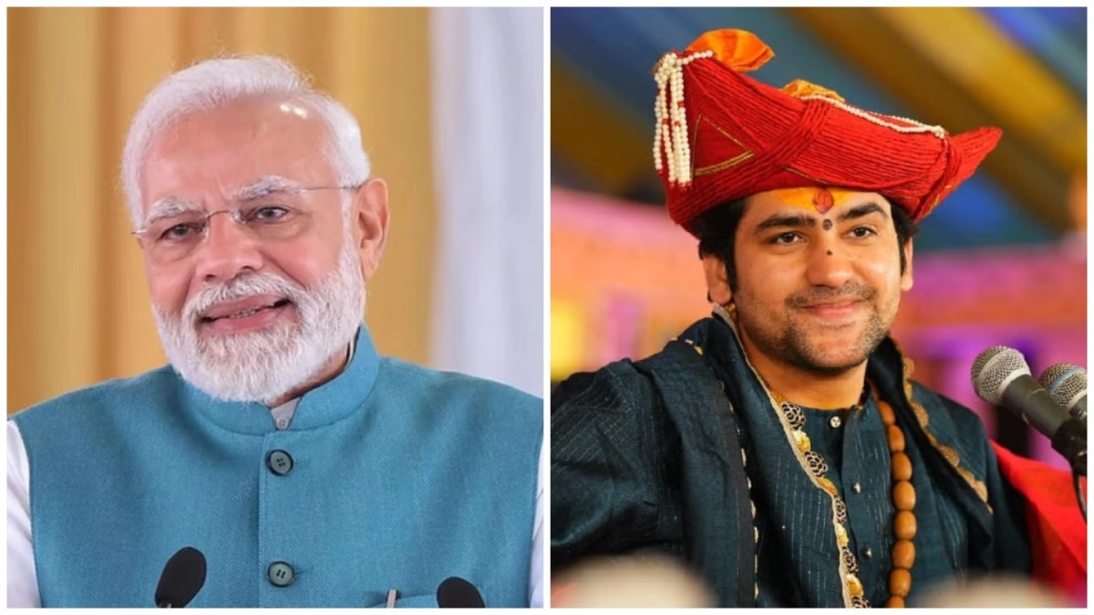 dhirendra shastri praises pm modi difficult to have a pm like modi