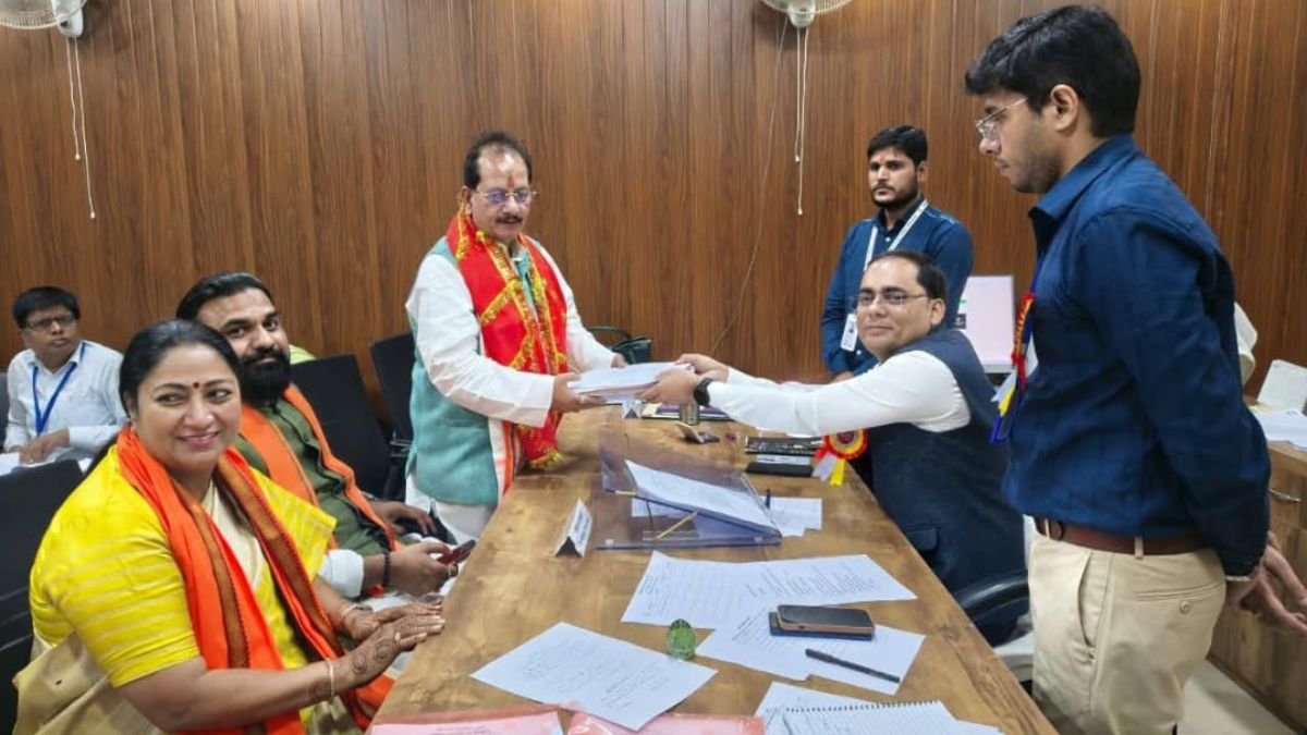 bihar assembly elections 2025 jdu candidate list upendra kushwaha in delhi nitish kumar mahagathbandhan seat sharing lb