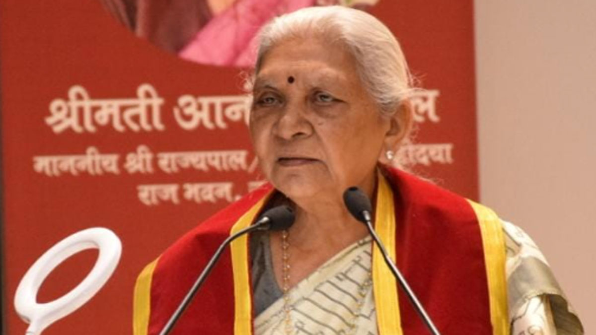 up governor anandiben patel appeals to daughters to be cautious of those who change their names and look for opportunities