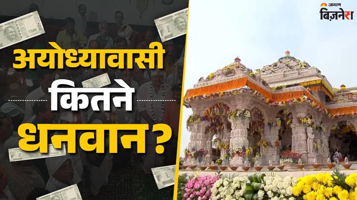 how rich are people of ayodhya know the city wealth ahead of diwali
