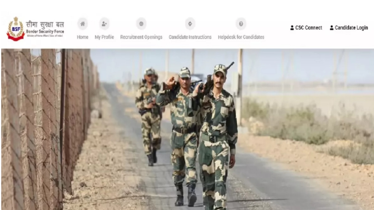 bsf constable gd recruitment 2025 applications for bsf constable gd posts open opportunity to fill forms till november 4