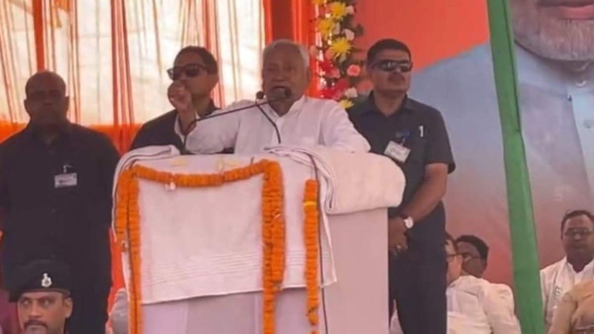 bihar assembly election 2025 cm nitish kumar promises one crore youth will get jobs and employment in next five years