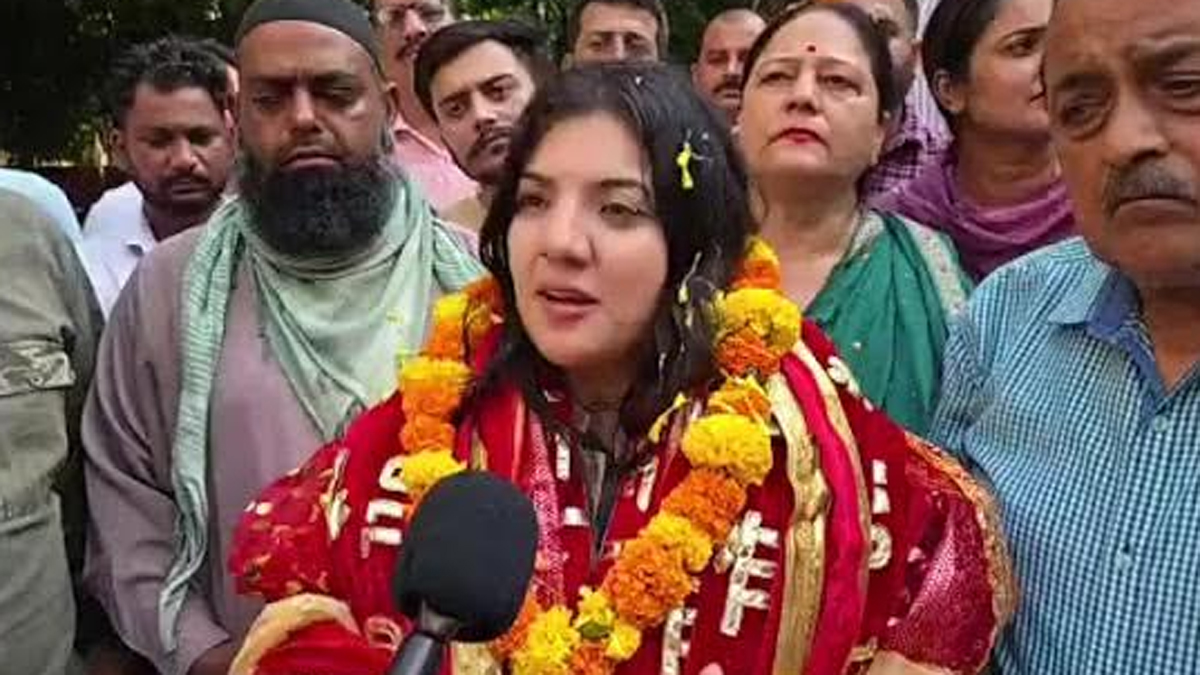bjp fields first woman candidate in nagrota jammu after three decades